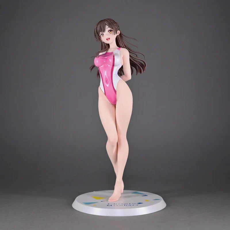 Girlfriend On Loan Sexy Anime Figure Ichinose Chizuru Swimwear Kawaii Action Figure Pvc Model Doll Collection Toys Doll Gifts