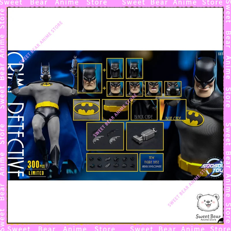 In Stock SOOSOO TOYS Batman 1992 SST-072 1/6 Scale Soldier Action Figure Anime Model Trendy Toys Desktop Doll Collectibles