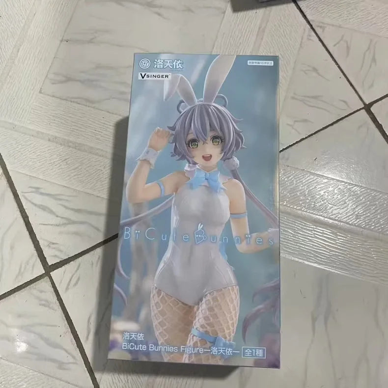 FuRyu BiCute Bunnies Action Figure Luo Tianyi Vsinger Virtual Idol PVC Collectible Model Toy for Anime Fans And Christmas Gifts