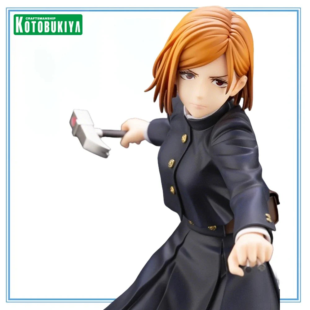 100% Original in Stock KOTOBUKIYA  ARTFX J Jujutsu Kaisen Kugisaki Nobara Garage Kit Model Decoration Anime Figure