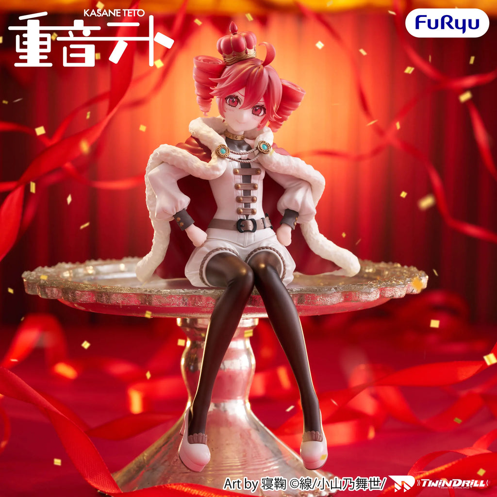 Furyu KASANE TETO Noodle Stopper Figure KASANE TETO King ver Anime Figure Action Figurine Model Figuarts Collector Toys
