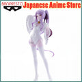 Banpresto Original OVERLORD Anime Shalltear Glitter & Glamours White Dress Anime Figure Action Figures Model Figurine Collection