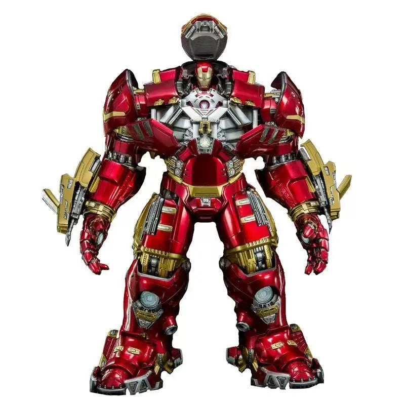 Comicave Iron Man MK44 Hulk Buster, Alloy Material, 29cm in Height, LED Articulated Figure, Collectible Model and Peripheral Toy