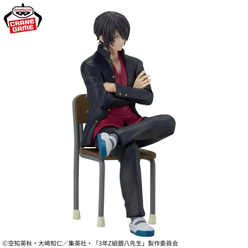 Bandai Original Banpresto Gintama Takasugi Shinsuke Action Figures Anime Figura Cartoon Doll Model Statue Kids Toys Juguete Gift