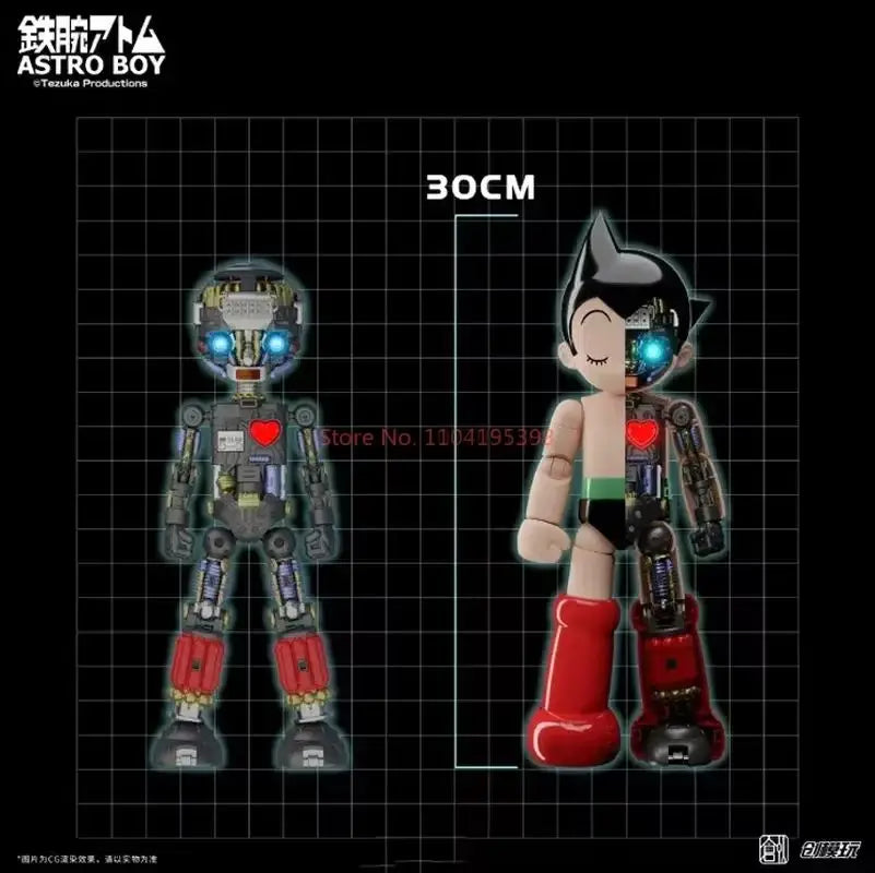In Stock Tron Model-Kit Astroboy 30cm  Assembly Model Doll Action Figure Collection Boy Toys Holiday Gifts