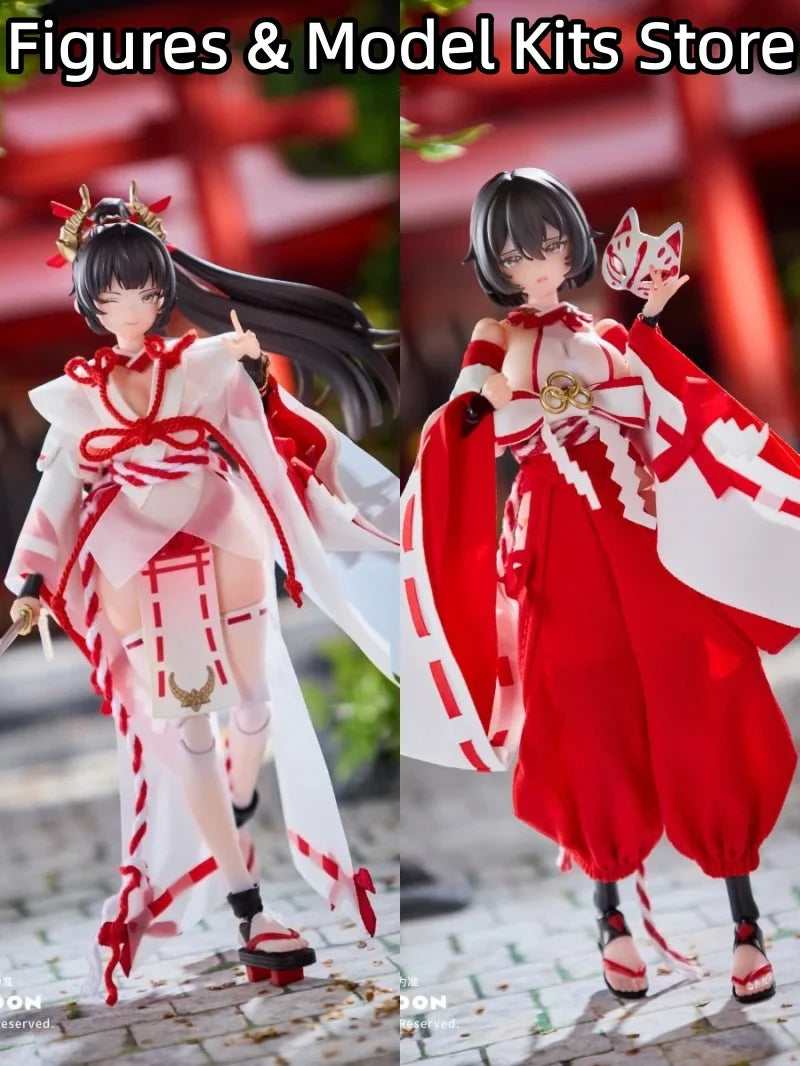 【Pre-Sale】 Sushing Battle Witch Sakura Platycodon 1/12 Action Model Collectible Figure Toys