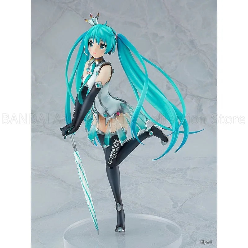 In Stock Original GSC VOCALOID Hatsune Miku GT Project Racing Miku 2013 Rd.4 SUGO Support Version Model Toys Collection