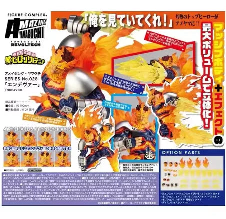 Original Kaiyodo Figure Amazing Yamaguchi Series My Hero Academia Midoriya Izuku All Might Todoroki Shoto Bakugou Katsuki