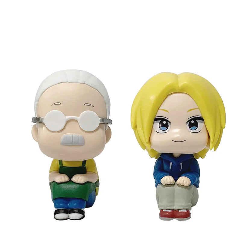 Sakamoto Days Vs Series Q Version Big Head Tarou Sakamoto Figure Cute Sitting Posture With Big Head Desktop Decoration