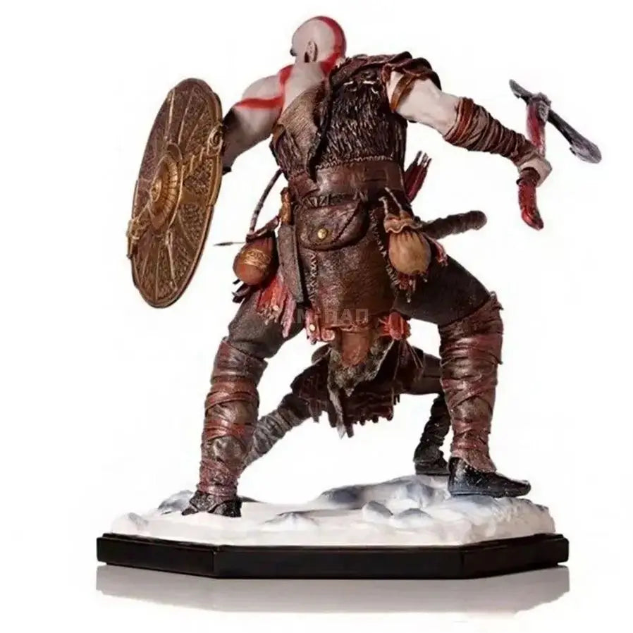 God of War Kratos and Atreus Deluxe Art Scale PVC Figure Model Statue Collection Toy