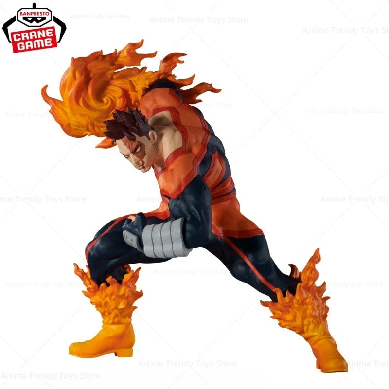 In Stock BANPRESTO THE AMAZING HEROES  My Hero Academia ENDEAVOR Ⅱ Figure Anime Model Toy Figurine Collections WY