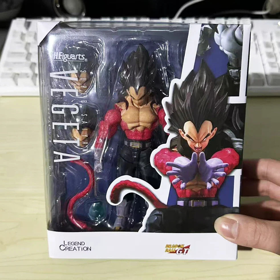 Anime Super Dragon Ball Heroes Figures Combats Vegeta Action Figure Bejita Movable Collection Doll Shf Saiyan Vegeta Model Toys