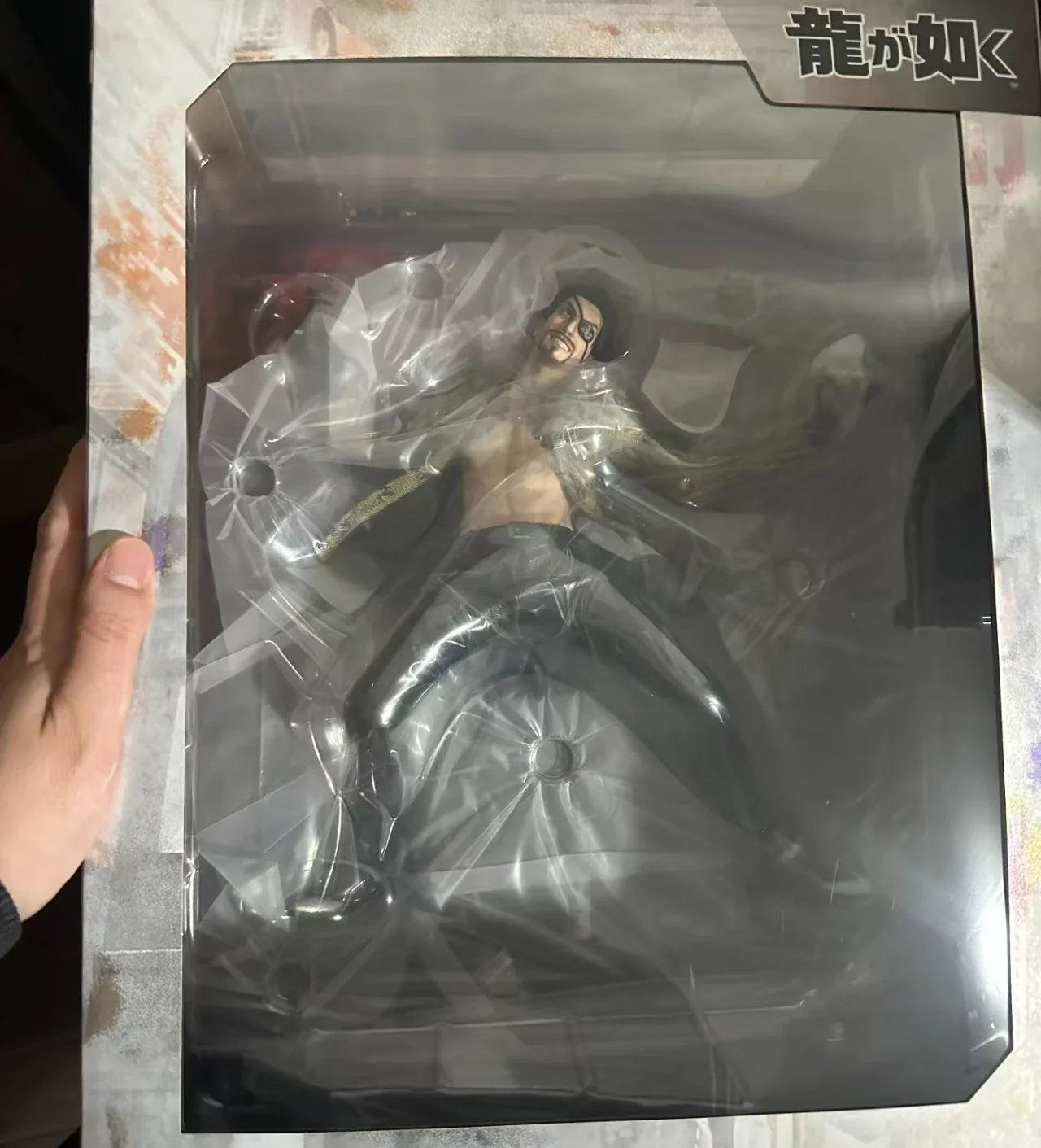 '-In Stock Original Kotobukiya Ryu Ga Gotoku Majima Gorō Kazuma Kiryu Anime Statue1/6 Figure Gift Model Collection
