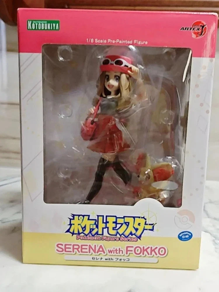 In Stock Original  1/8 ARTFX J Pokemon Series Red with Charmander  Anime Action Collection Figures Model Toys