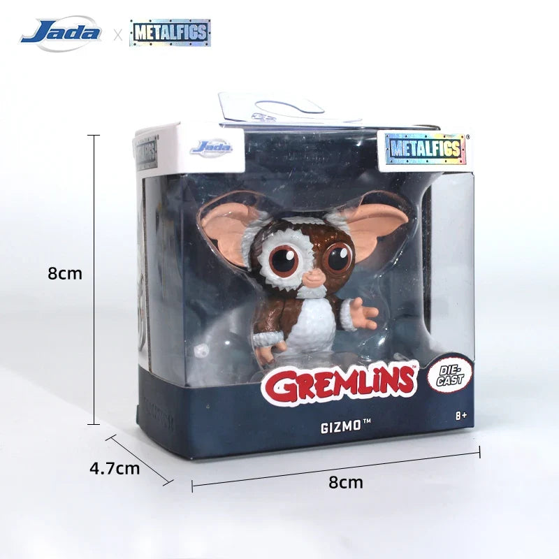 New In Stock Original Gremlins GIZMO STRIPE MOHAWK 2.5-inch Metal Ornament Figures Decoration Toys Gifts Collection