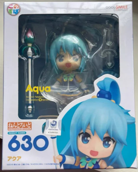 【SF】In Stock GSC Nendoron 630 Kono Subarashii Sekai Ni Shukufuku O Aqua Figures Model Collection Gift