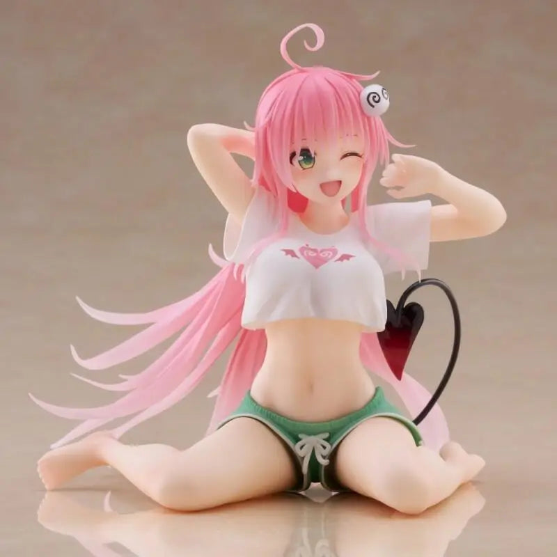 [Original Genuine] In Stock Taito To Love-Ru Darkness Desktop Cute Lala Satalin Deviluke Figure Model Collector Figurine Toys