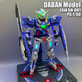 In Stock DABAN Model GN-001 EXIA PG 1/60 Assembly Model Kit Toy With LED Action Figure Model Robot Mecha Gift
