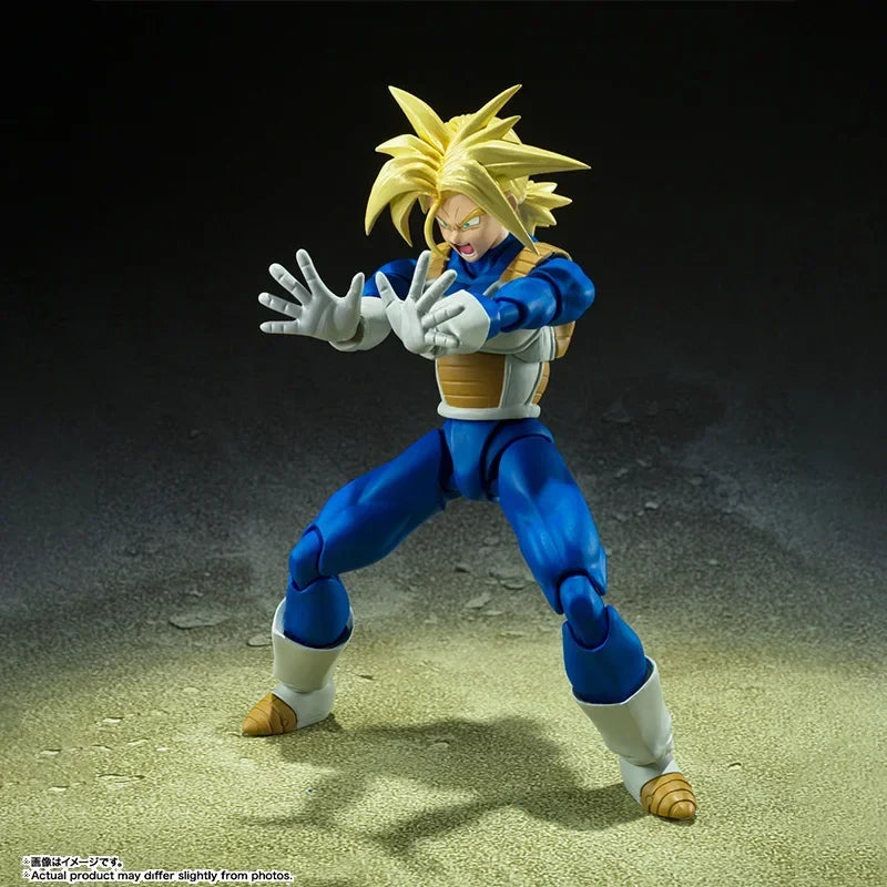 Bandai S.H.Figuarts Dragon Ball Trunks Infinite Latent Super Power Collection Action Figure Genuine SHF Model Kit Joints Movable