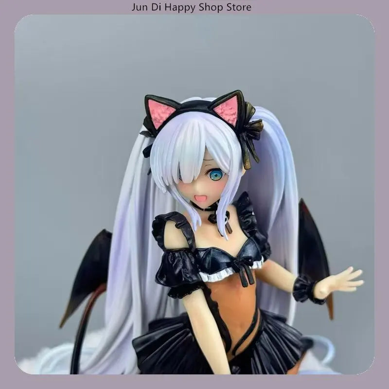 13.5cm Azur Lane HMS Janus Kneeling Pose Anime Figure Model Statue Collection Desktop Decoration Ornament Toy Gift for Fans