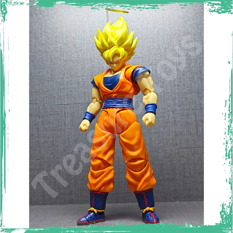 Demoniacal Fit Son Goku Figure Dragon Ball Super Saiyan Son Goku Martialist Forever Anime Action Figures Model Gifts Toys