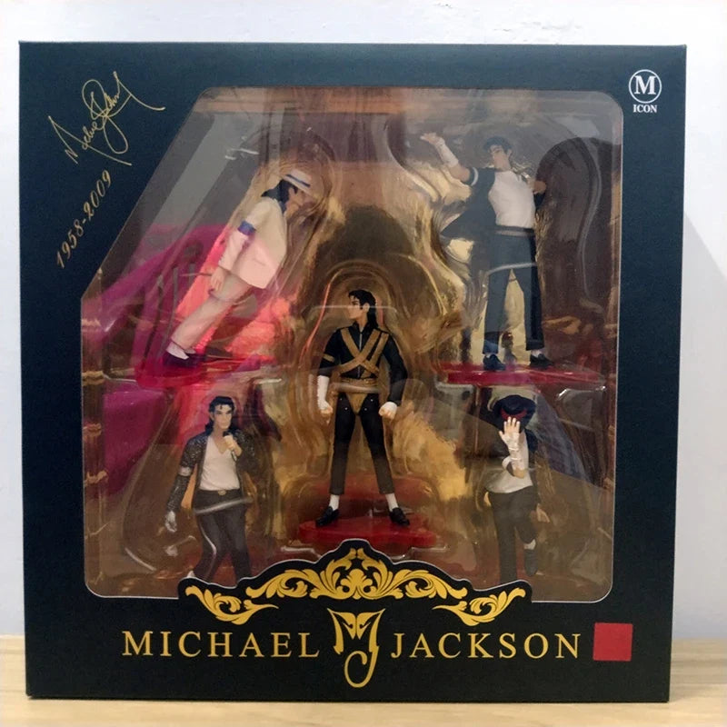Michael Jackson Smooth Criminal Moonwalk Action Figure Collection Model Toys Figma 096 Michael Jackson MJ Thriller Collection