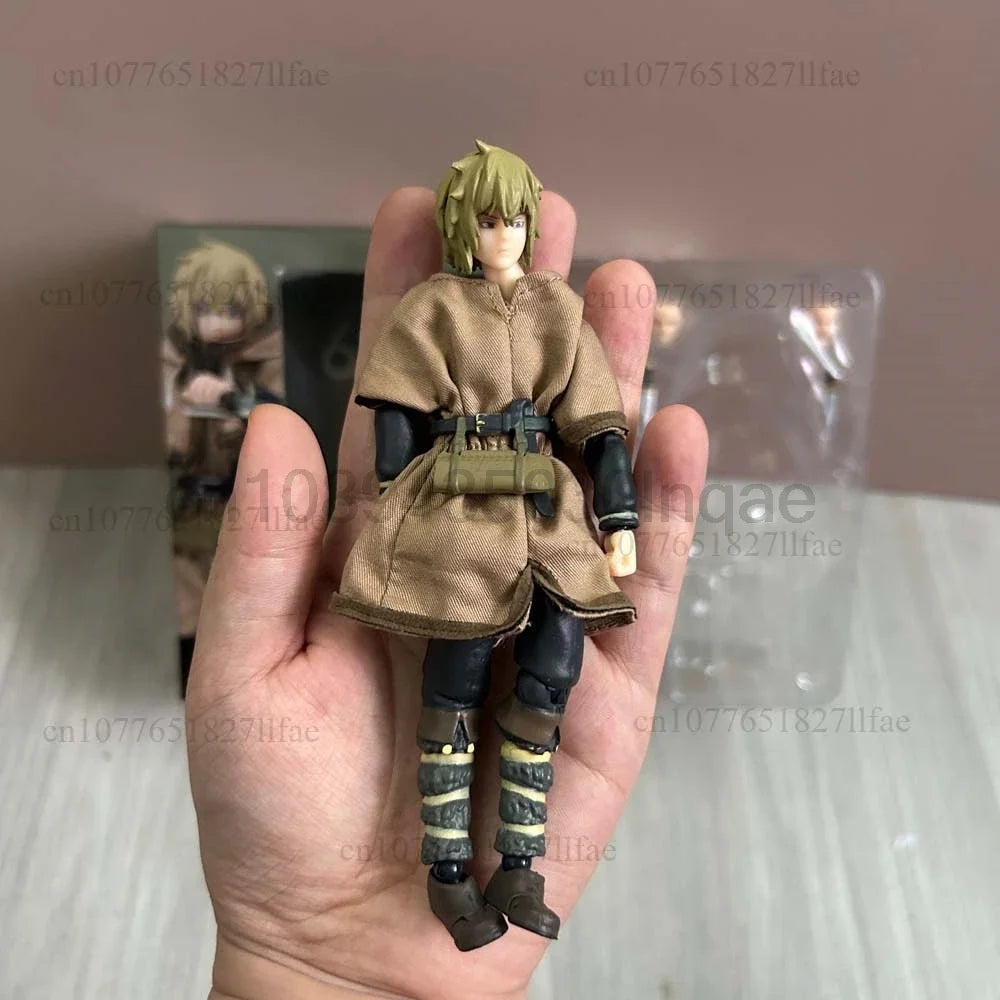 Figma 608 Thorfinn 14CM Vinland Saga Action Figure Model Toys Joint Movable Doll Birthday Present For Friends Room Ornament