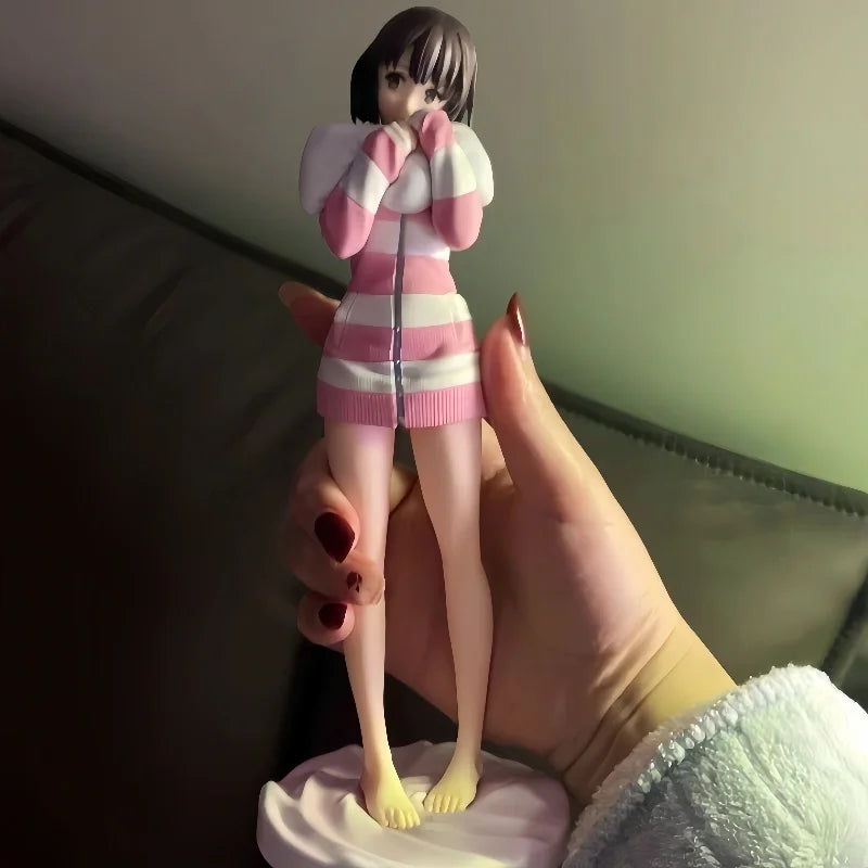 In Stock SEGA Luminasta Saekano The Movie Finale Megumi Kato Pajamas Ver Anime Figure Action Model Collectible Toys Gift