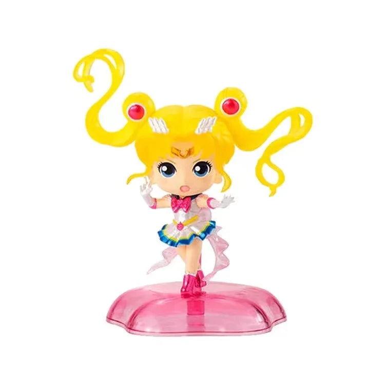 Sailor Moon Eternal Gashapon Capsule Toy Figure Set, Sparkling Super Sailor Moon Statue