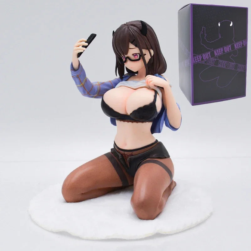 29cm Surprisingly Bendy OL-chan Who Doesn't Want to Go to Work Sexy Anime Girl Figure OL-chan Action Figure Adult Model Doll Toy