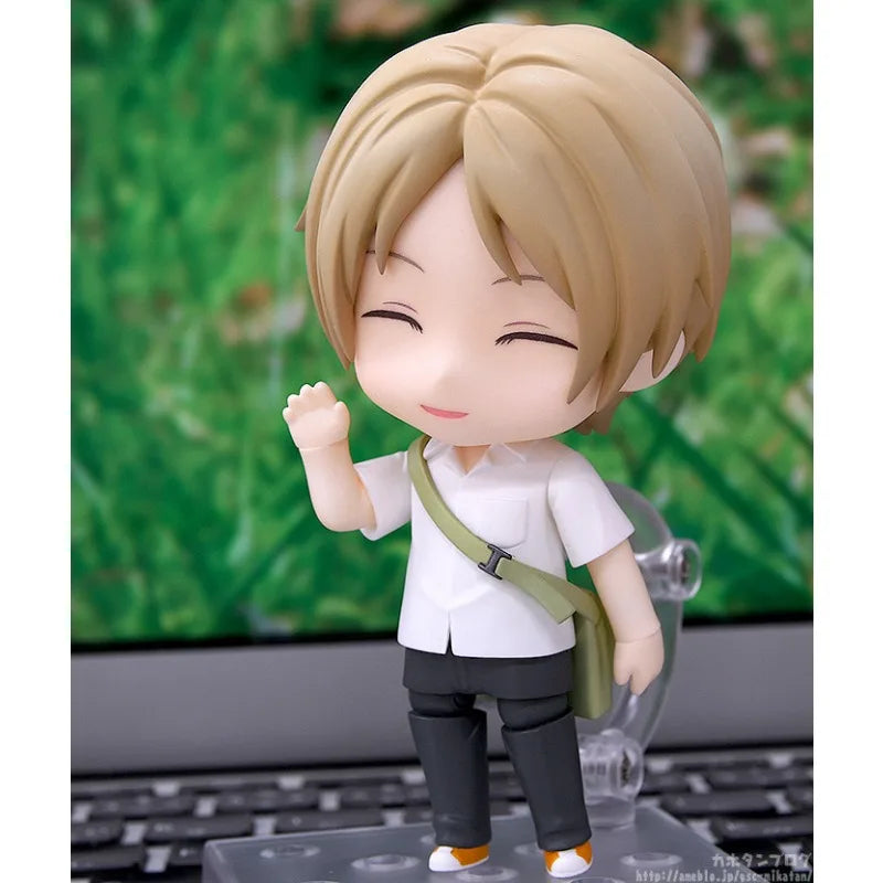 In Stock Yuujinchou Natsume Takashi Anime Figure Takashi Natsume & Nyanko Sensei Action Figure Collectible Model