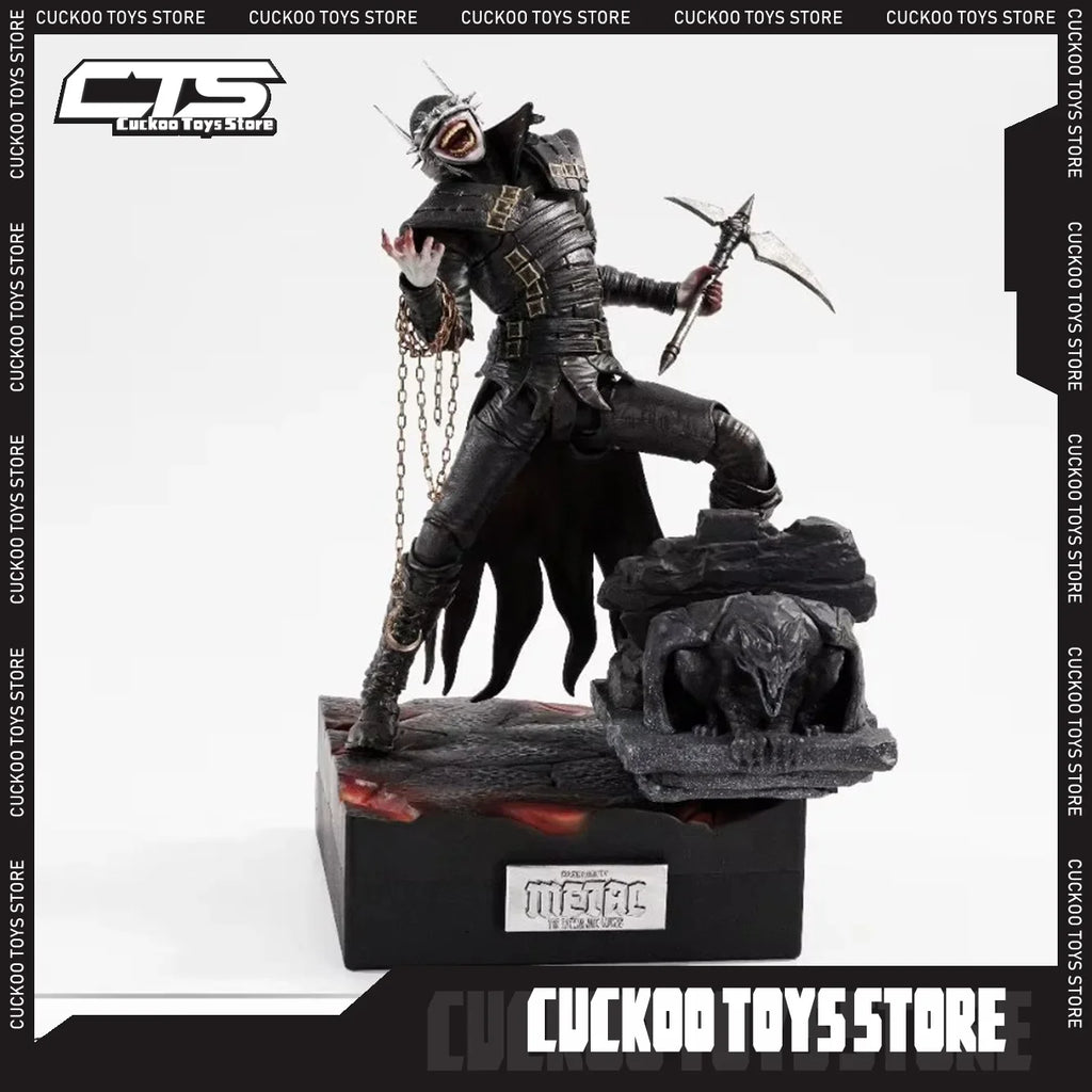 New U-P-Finegures The Batman Who Laughs Action Figure Dark Nights:Metal Dc Figures 1/12 Batman Figurine Collection Toy Gift
