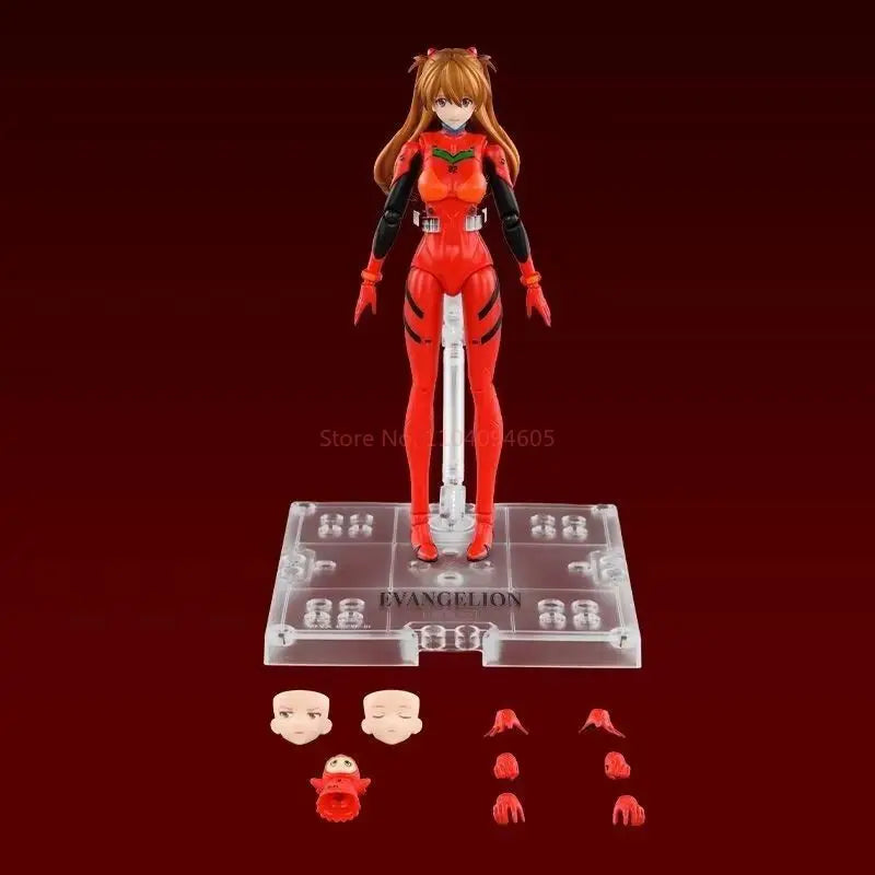 New Blokees Neon Genesis Evangelion Miracal Version Eva Ayanami Rei Asuka Langley Soryu Action Figures Assembled Model Gift