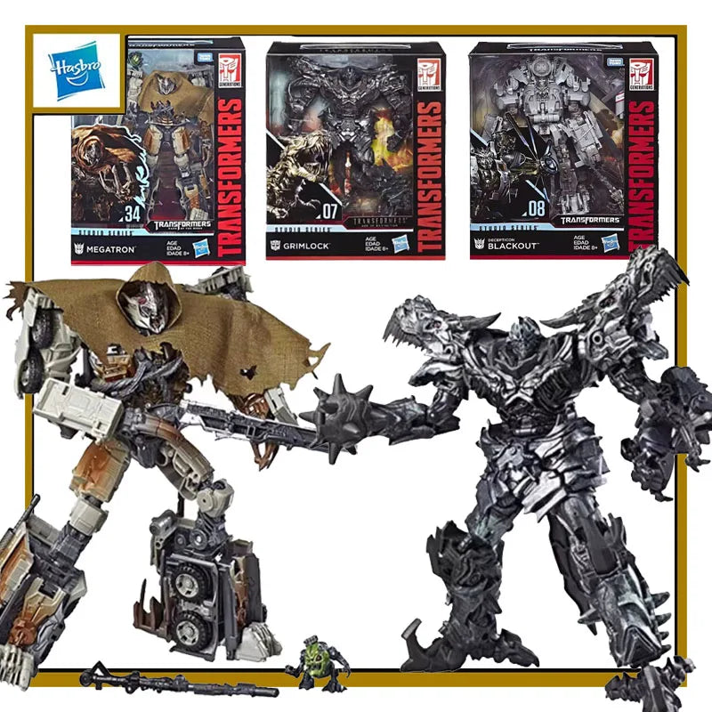 Hasbro Original Transformers Anime Figure Studio Series SS34 Tanker Megatron Action Figure Toys for Boys Girls Kids Gift
