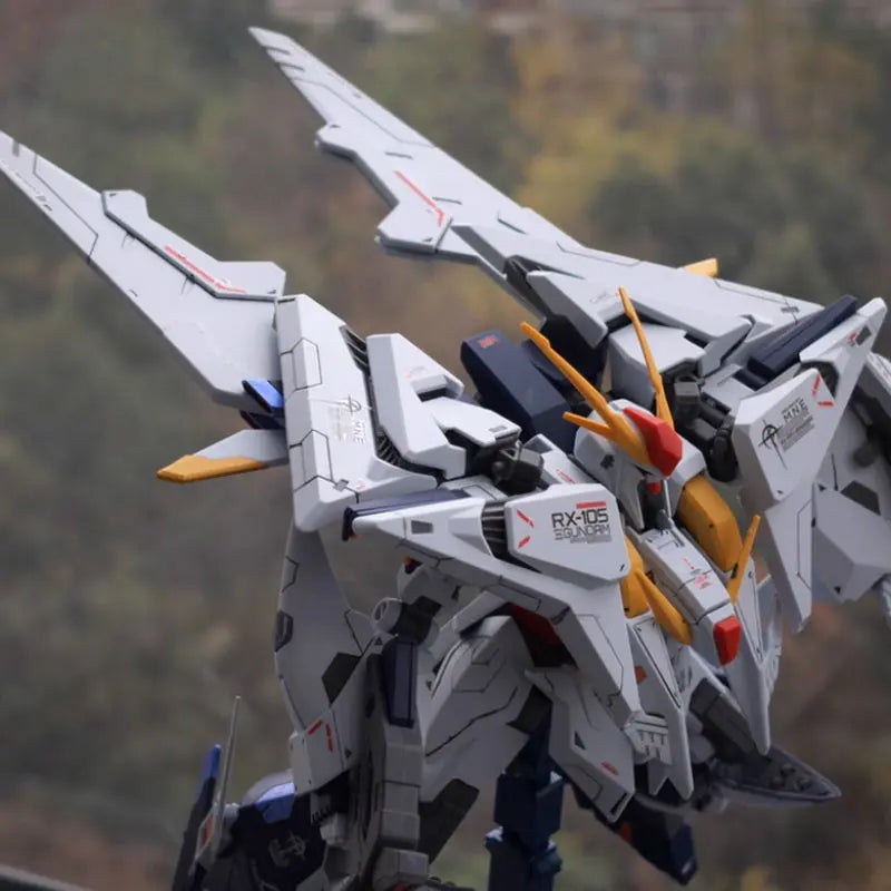 【In Stock】1/144 Jujiang Hguc Rx-105 Kexi Assembly Model Kit Collection Action Figures Plastic Model Kits Robot Toys Kids Gift