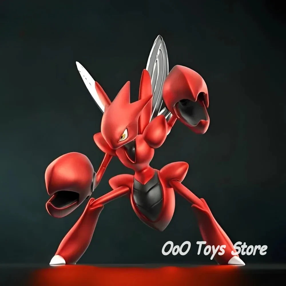 Anime Pokemon Figure Scizor Action Figures PVC Collection Model Toys for Children Gifts 9cm/3.54in