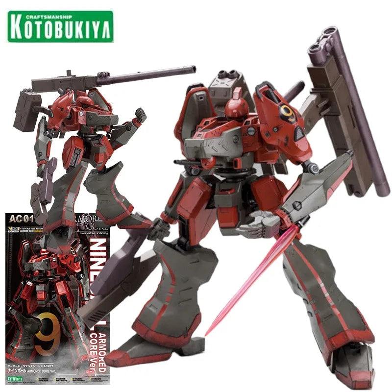 Kotobukiya AC-017 Nineball ARMORED CORE Ver. Action Figures Model Kit Toys for Boys Gifts for Boys Original Box Collection
