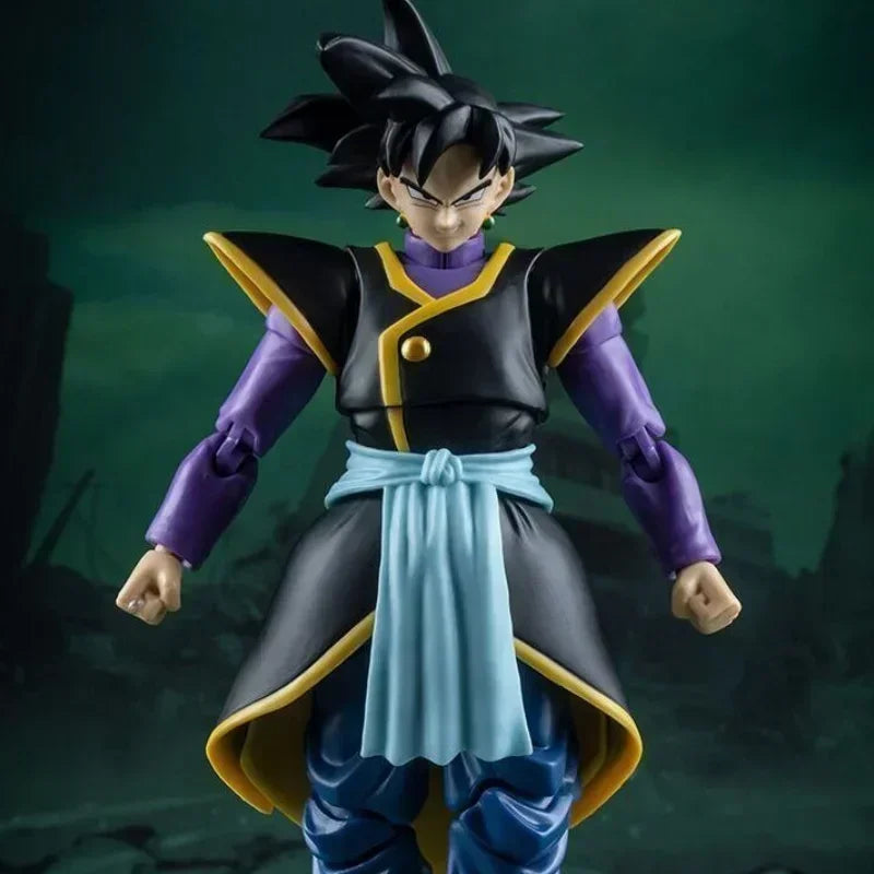 In Stock Dragon Ball Demoniacal Fit Zamasu Shf God of Creation True Believer Goku Figure Model Collection Toy Gift