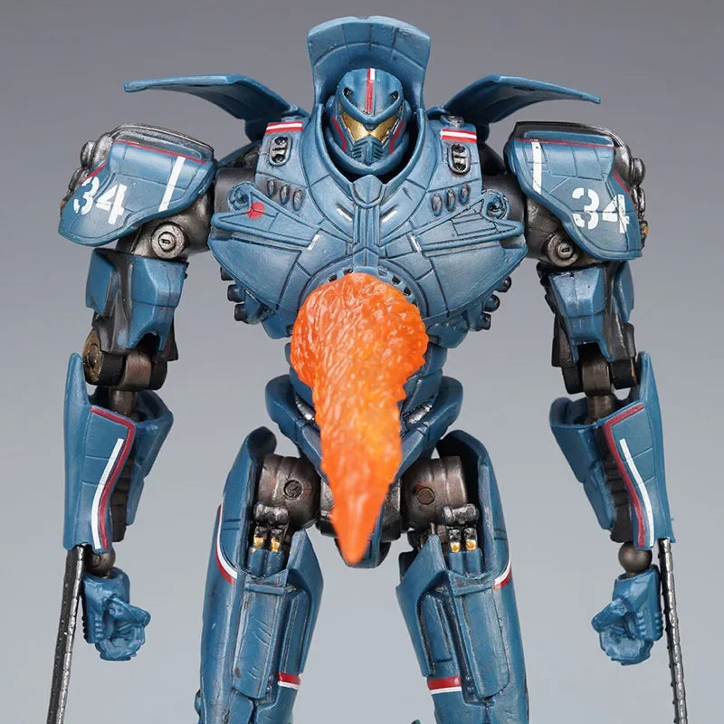 Pacific Rim 2 Action Figure Gipsy Danger Luminous Collectible Toy PVC Material Moveable Robot Model Dangerous Vengeance Wanderer