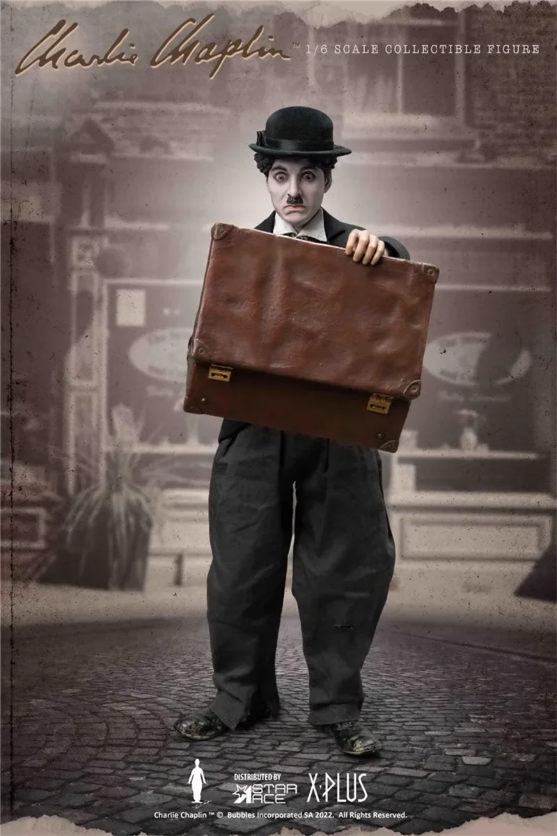 Original Star Ace Toys SA0109/110 1/6 World Comedy Master Charles Chaplin Action Figure Model Toys Collection Scene Ornament30CM