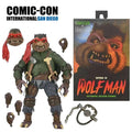 NECA Universal Monsters x Teenage Mutant Ninja Turtles Ultimate Raphael as the Wolf Man 7” Scale Action Figure