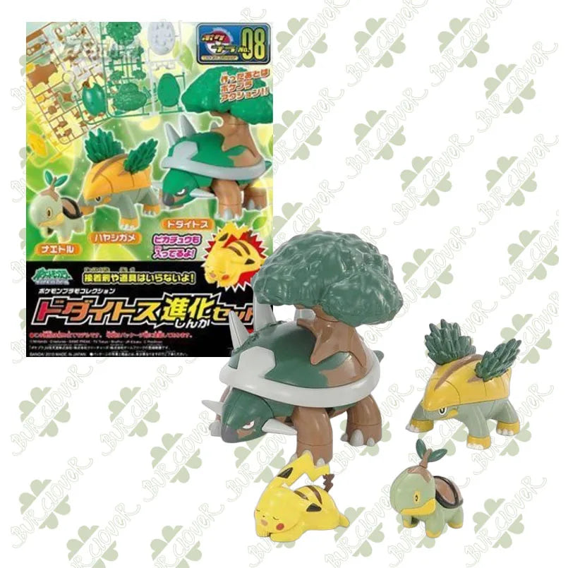 Bandai Original Pokémon Evolution Series Regular Edition Cobalion Virizion Keldeo Dark Kyurem Assembly Model Toys