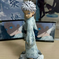 Anime Figure Stand Up Gojo Satoru Model Desk Computer Case Decoration Cartoon Toy Q Version Satoru Gojo  Anime Themed Room Decor