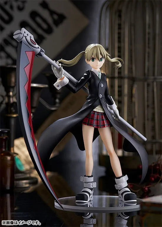 Original Anime  Soul Eater POP UP PARADE Maka Albarn Action Figure Toys PVC Model Collection Animation Figurine Doll