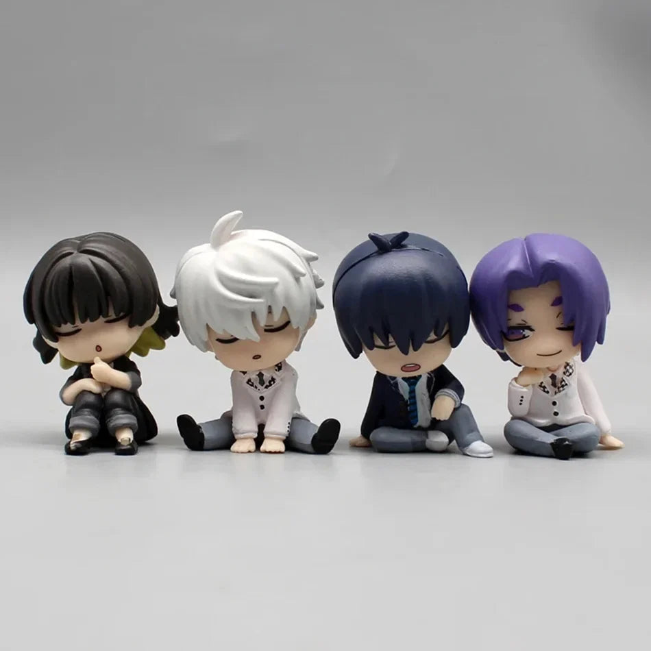 Blue Lock Anime Figure - Isagi Yoichi & Bachira Meguru Kawaii Q-Version Sleep Statuette Collectible Kid Toy Gift