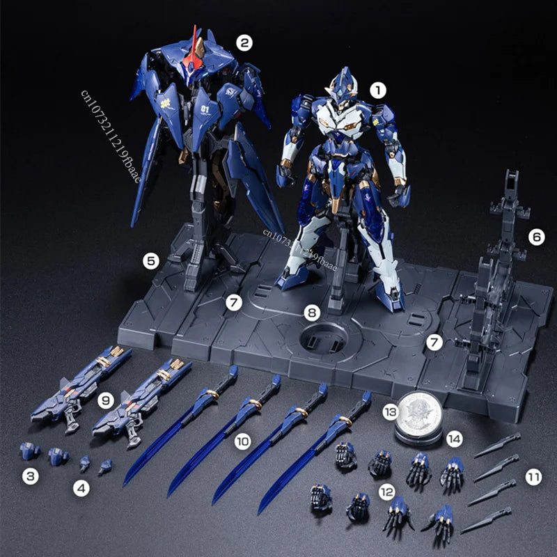 Auf Lager XIAOT Modell LING YAO 1/100 Spielzeug Montagemodellbausatz DRAGON MARK AGENCY PROJECT DP-HOI Kunststoff Mecha Geschenke