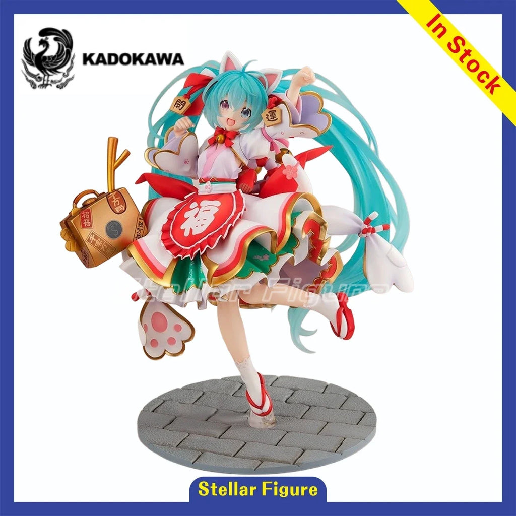 【SF】In Stock Original KADOKAWA GSC KDcolle Piapro Characters Miku 1/7 Scale Figures Model Collection Anime