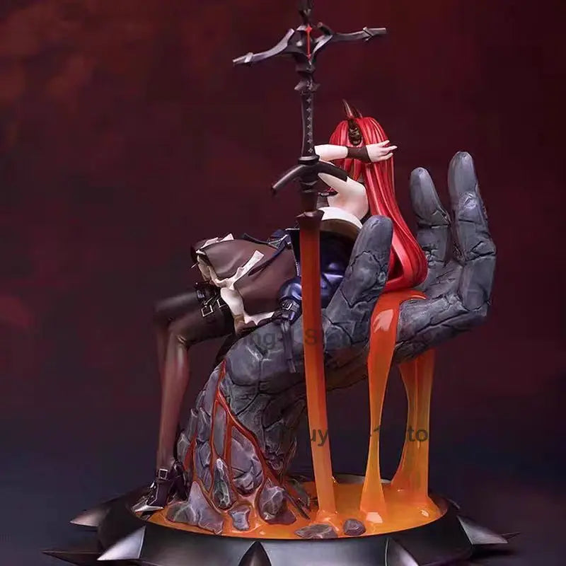 In Stock Original Myethos Arknights Surtr Lava Ver. Brand New Desktop ornaments Anime Action Figure Game figure