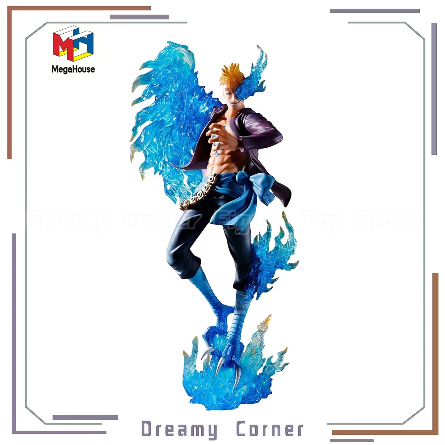 【In Stock】Original MegaHouse POP ONE PIECE MAS Marco Limited Replica Figure Collection