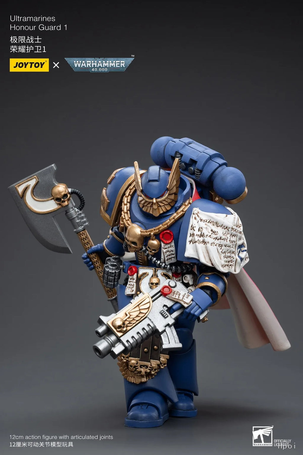 【UA】JOYTOY  Warhammer 40K  Scale 1/18 Action Figures Ultramarines Honour Guard 1 Models Toys Gifts